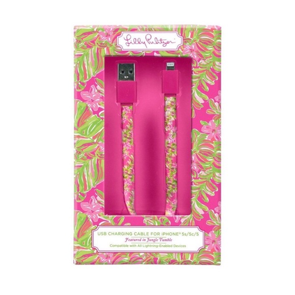🎉 LILLY PULITZER iPhone Charging Cable Cord - Picture 4 of 5